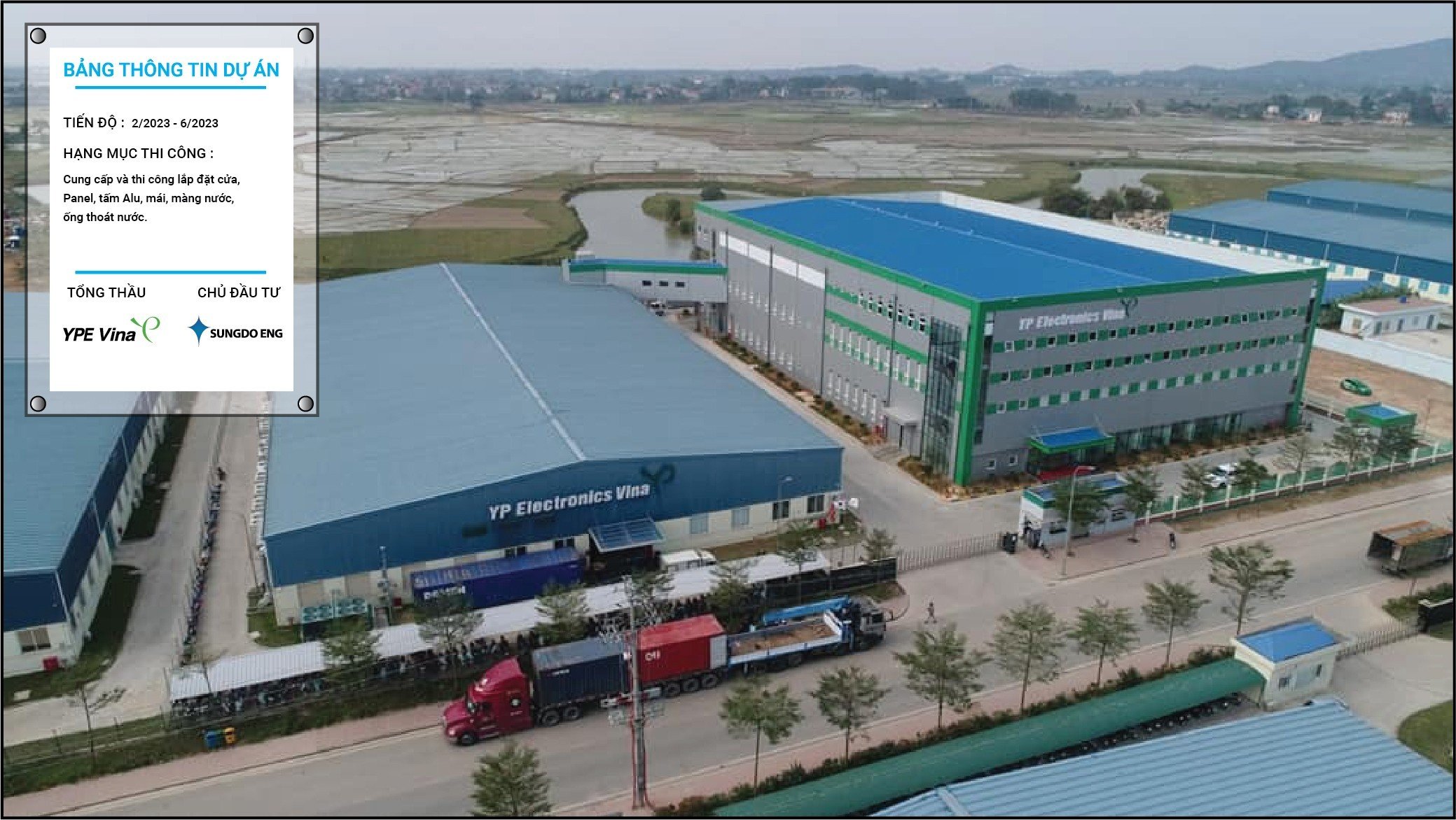 Dự án YPE VINA (Vĩnh Phúc)